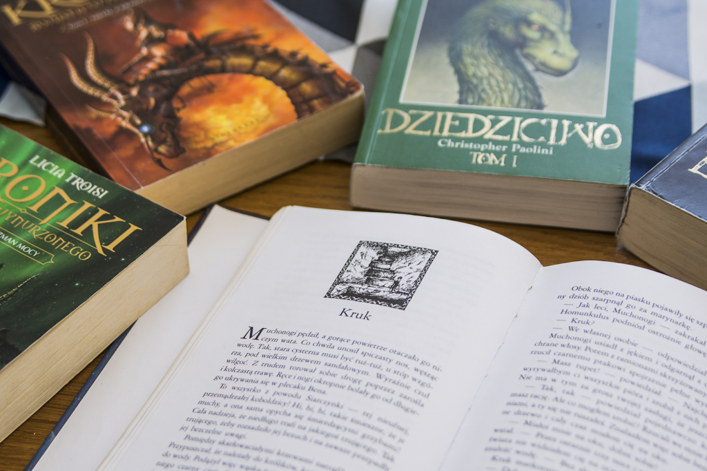 Smoczy jeździec edukacyjna powieść fantasy ze smokami dla młodszych czytelników recenzja