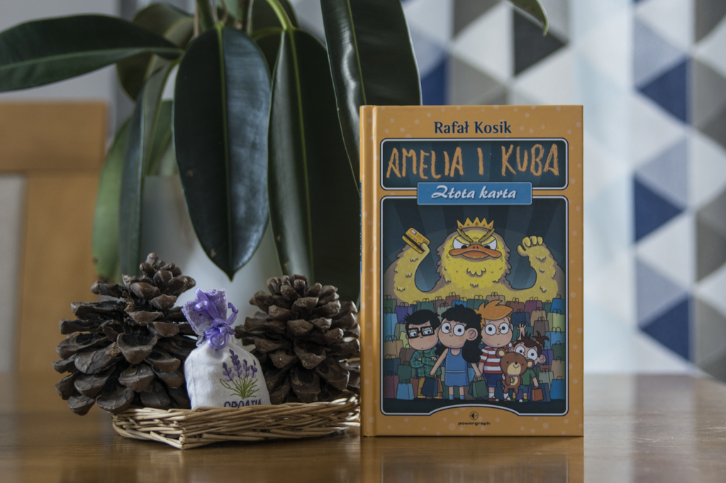 Złota Karta Amelia i Kuba recenzja książki dla dzieci Rafała Kosika