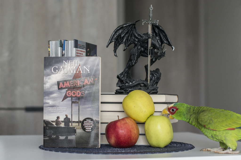 Amerykańscy bogowie recenzja książki Neila Gaimana urban fantasy