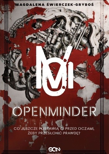 Openminder. Tom 1. Koty Magdaleny Świerszczek-Gryboś - okładka książki w wydaniu SQN