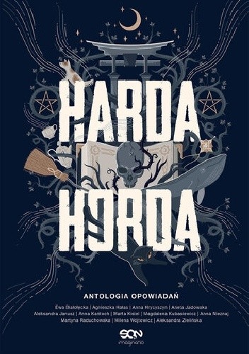 Harda Horda antologia opowiadań - granatowa okładka książki