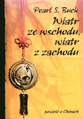 Wiatr ze wschodu, wiatr z zachodu - okładka książki w żółto-pomarańczowych barwach