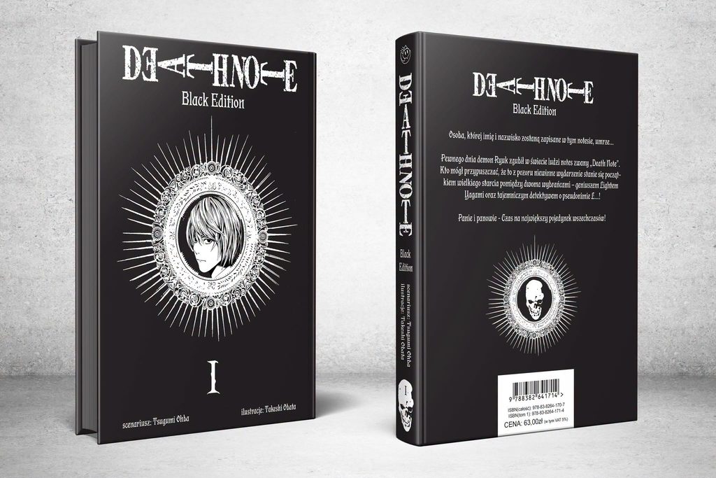 Edycja limitowana Death Note prezentacja wydawcy