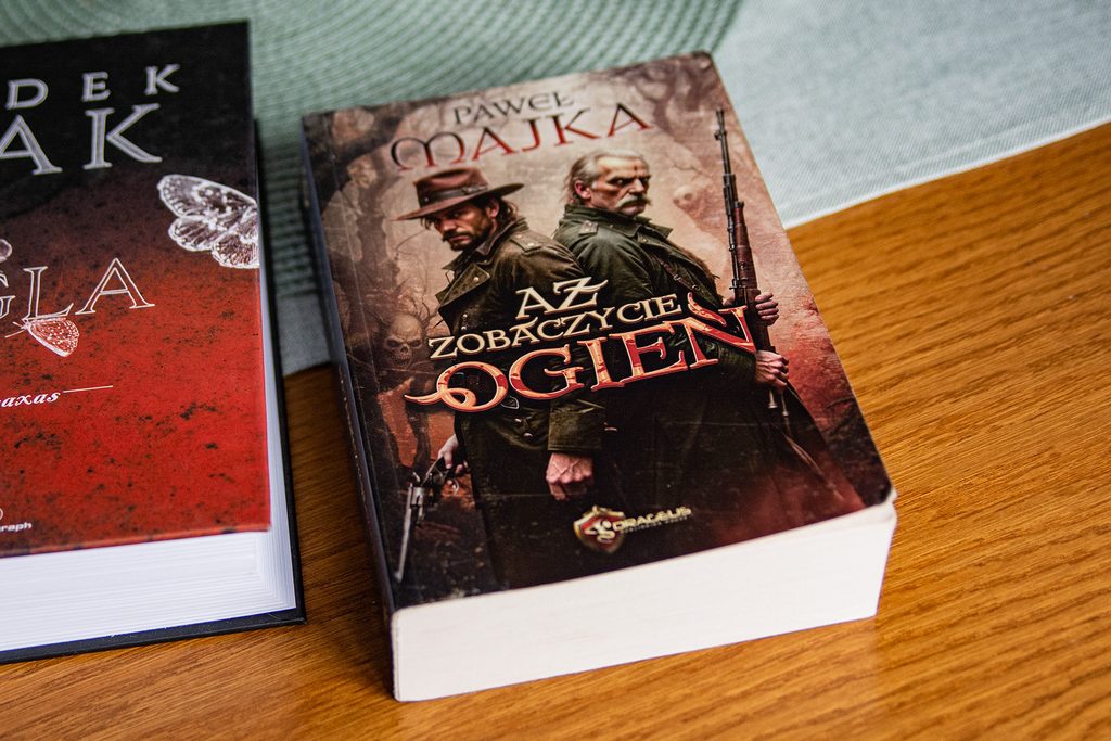 Aż zobaczycie ogień Pawła Majki - okładka