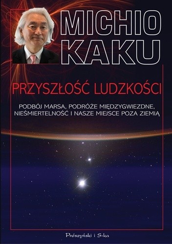 Przyszłość ludzkości okładka książki popularnonaukowej