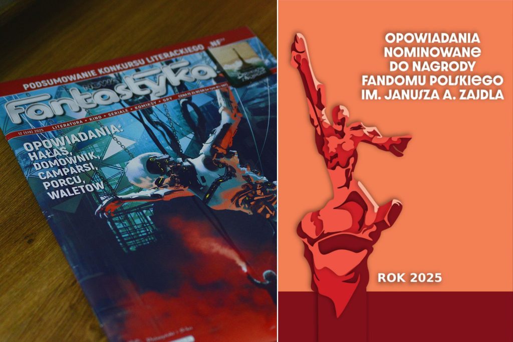 Najlepsze polskie opowiadania z 2025 roku - nominacje do zajdla 2025