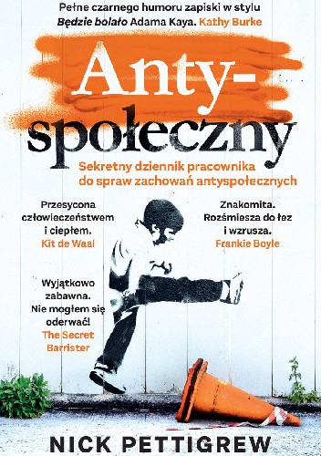 Antyspołeczny okładka książki