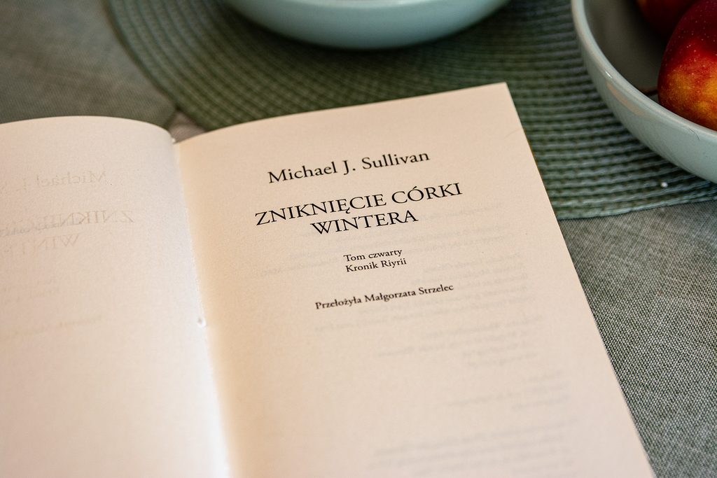 Zniknięcie córki Wintera strona tytułowa